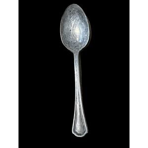 Vtg Reed & Barton Ritz Carlton Silver Plate Demitasse Spoon Hotel Advertising